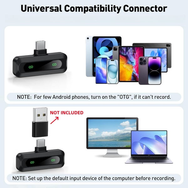 NEW Wireless Lavalier Microphone Afterpay Carousel 7