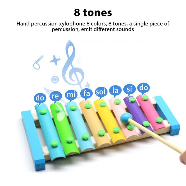 wooden xylophone music tools 8 notes wooden xylophone 8 notes wood xylophone 8 Carousel 2