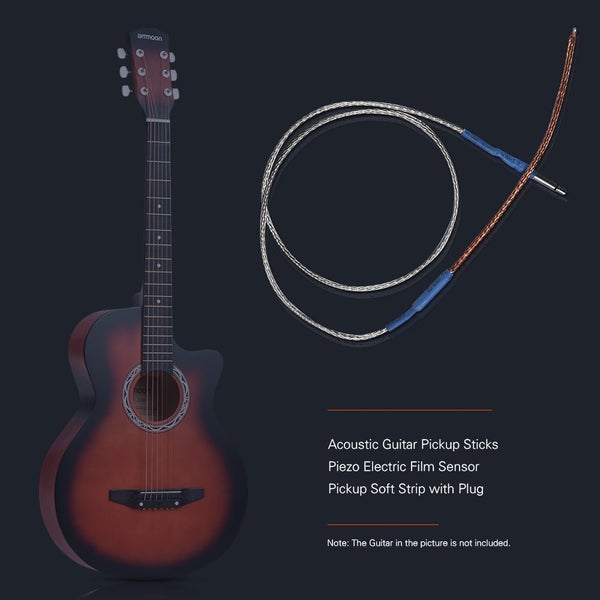 stringed instruments guitar pickups ukulele pickup Piezo Electric Film Sensor Carousel 1