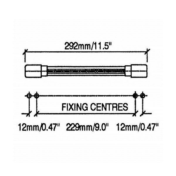 Penn Elcom - H1195 - Strap Handle With Nickel Fittings Carousel 2