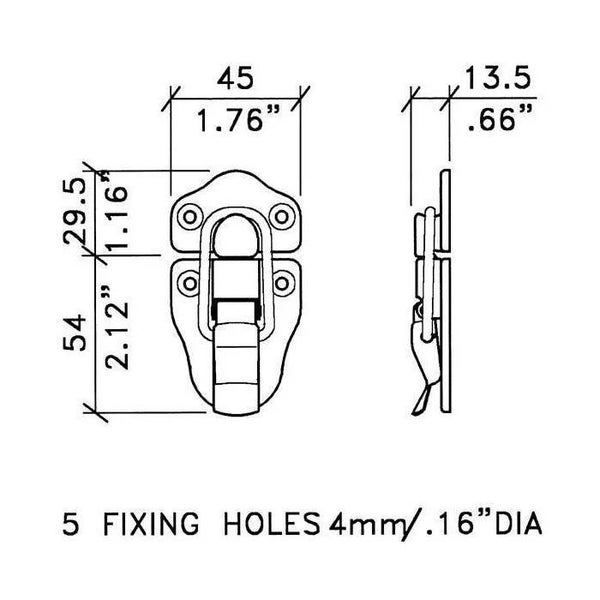 Penn Elcom - L0566 - Large Draw Bolt Carousel 2