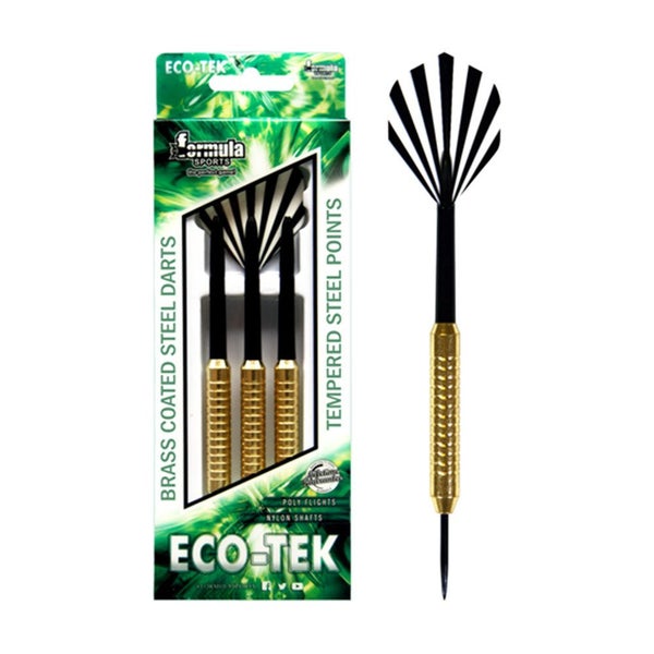 Eco-Tek Brass Steel Point Darts 3pcs Carousel 1