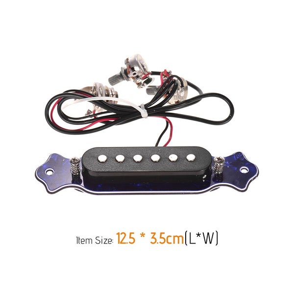 guitar pickups soundhole pickup acoustic pickup electric guitar pickups Blue Carousel 2