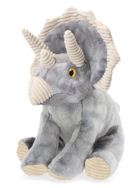 Keel: Triceratops (Sitting) - 4" Keeleco Plush Carousel 1