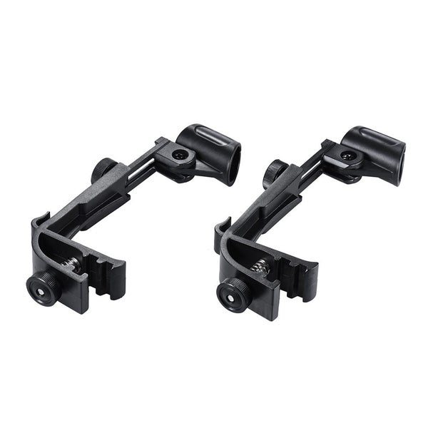 shockproof mic holder drum clip drum mic clips clamp 2pcs Clamp Clip On Drum Rim Carousel 1