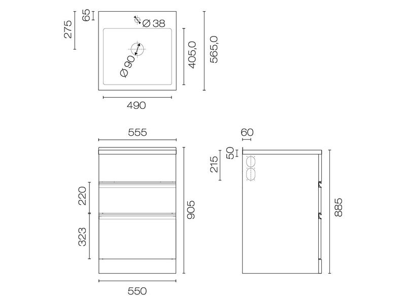 Vaskeri 560 Laundry Tub 2 Drawer Was $999 Carousel 5