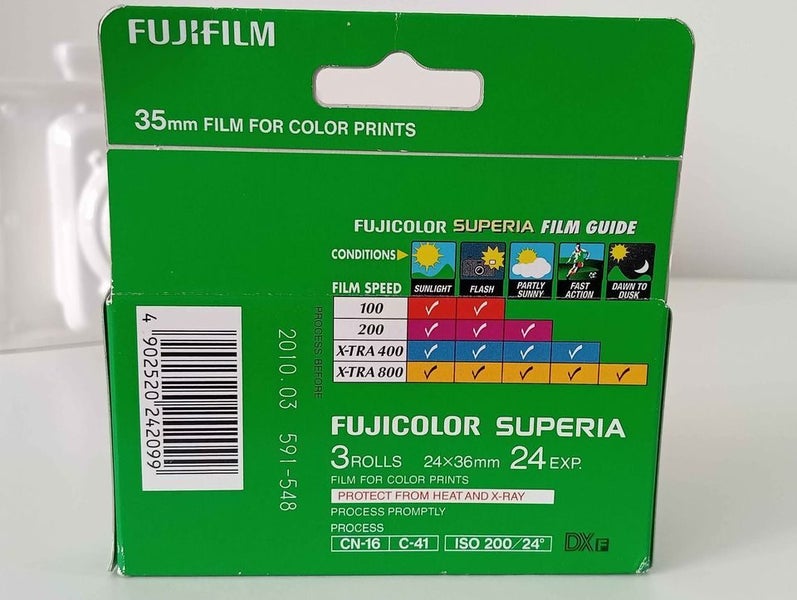 Fujifilm Superia 200 35mm Film - 3 Rolls Carousel 2