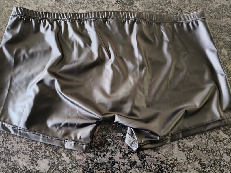 NEW Men's Black Leather look pants for many uses Size XXL ONE PAIR ONLY Carousel 2