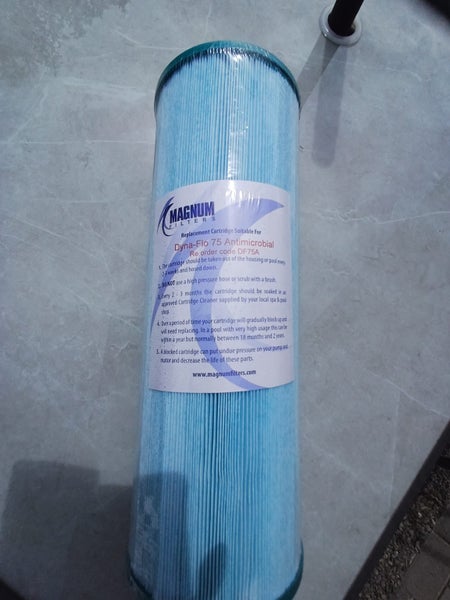 Spa Pool Filter - New! Magnum Dynaflo 75 Antimicrobial Spa Filter Carousel 1