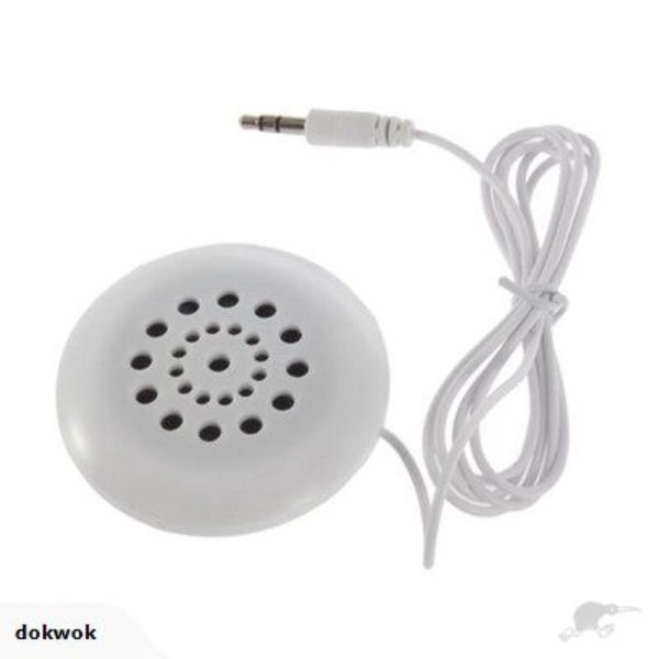Pillow Speaker for iPhone, iPod, MP3 (White) Carousel 2