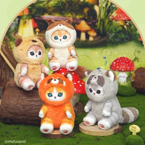 Mofusand: Forrest Friends Series Plush -Beaver Carousel 2