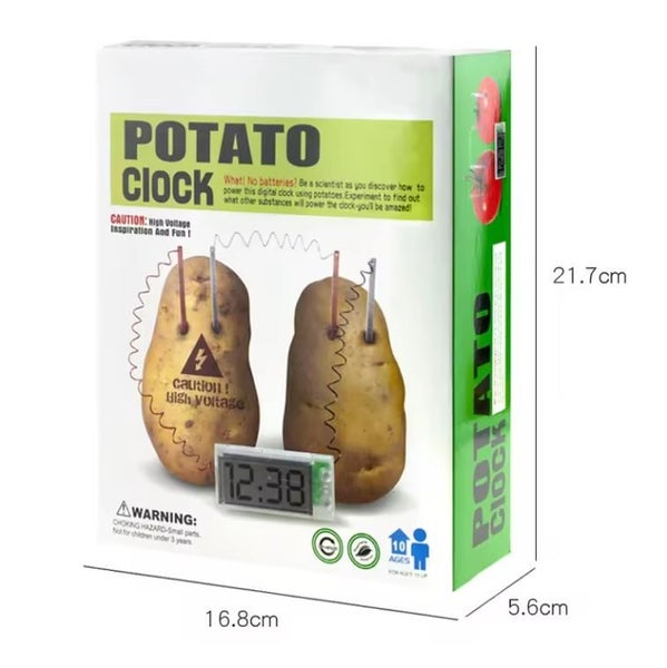Kids STEM Potato Clock - DIY Set for Kids 8+ Carousel 1