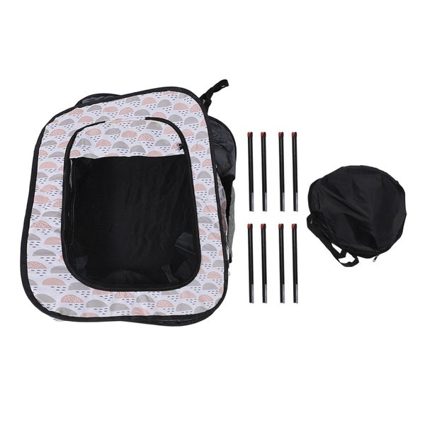 pet foldable playpen Pet Playpen Foldable Enclosed Portable Breathable 600D Carousel 8