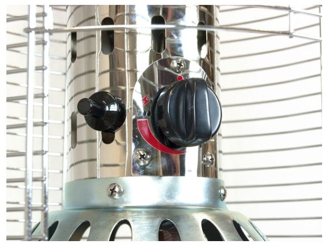 Gas Area Patio Heater Stainless Steel Carousel 3