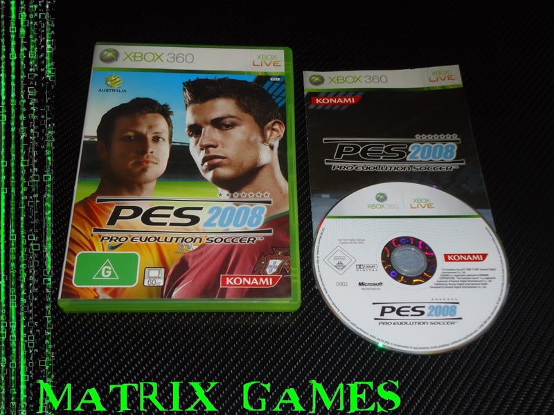 Pro Evolution Soccer 2008 (Xbox 360, 2008) Carousel 1
