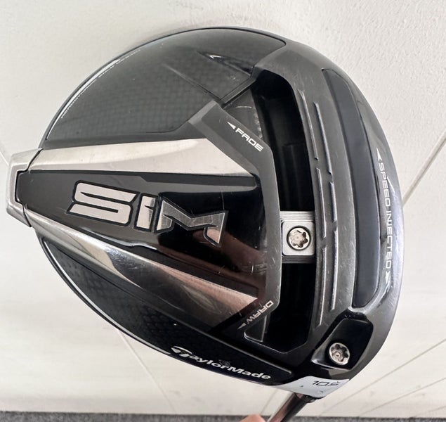 TaylorMade 1W SIM Shaft TENSEI SILVER TM50(JP) Flex R Loft 10.5 INC Head cover Carousel 1