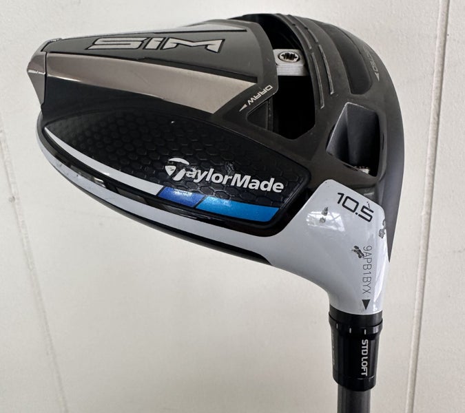 TaylorMade 1W SIM Shaft TENSEI SILVER TM50(JP) Flex R Loft 10.5 INC Head cover Carousel 2