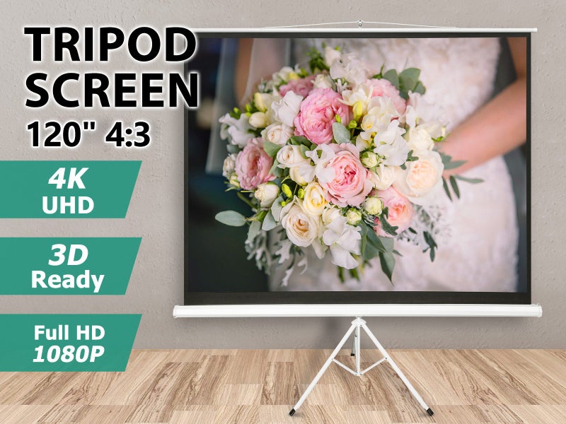 120" Tripod Screen Carousel 1