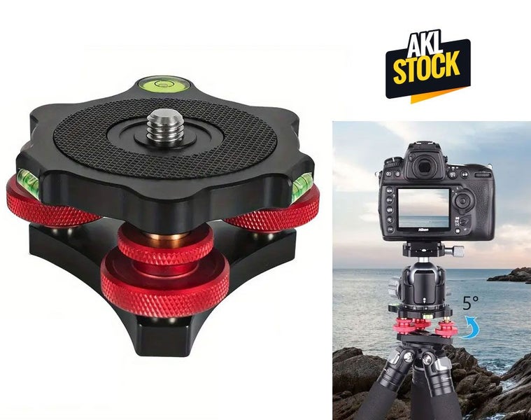 Camera Leveling Base for Tripod Carousel 1