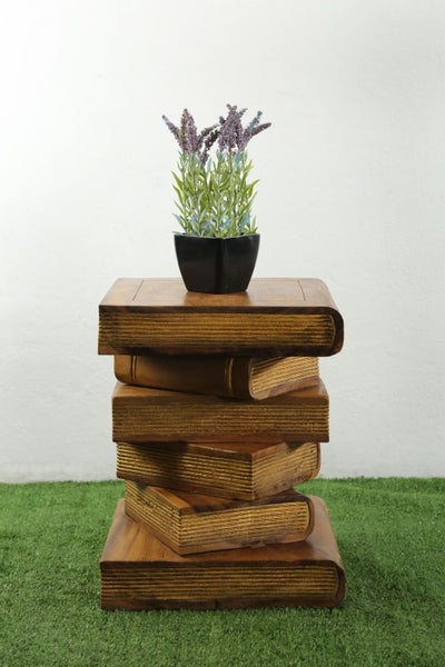 Wooden Book Table Golden Carousel 1