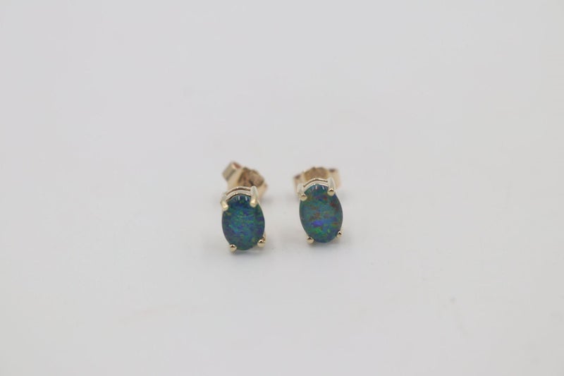 9ct Gold Setting with Australian Opal Carousel 1