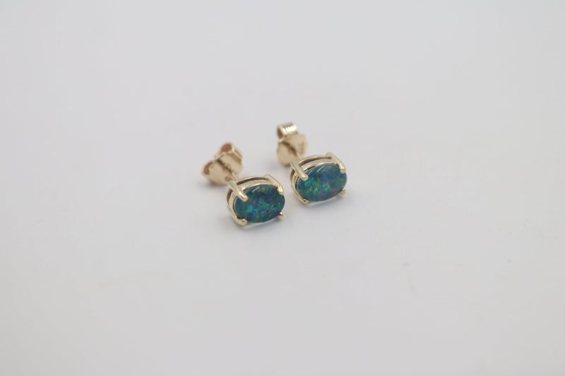 9ct Gold Setting with Australian Opal Carousel 6