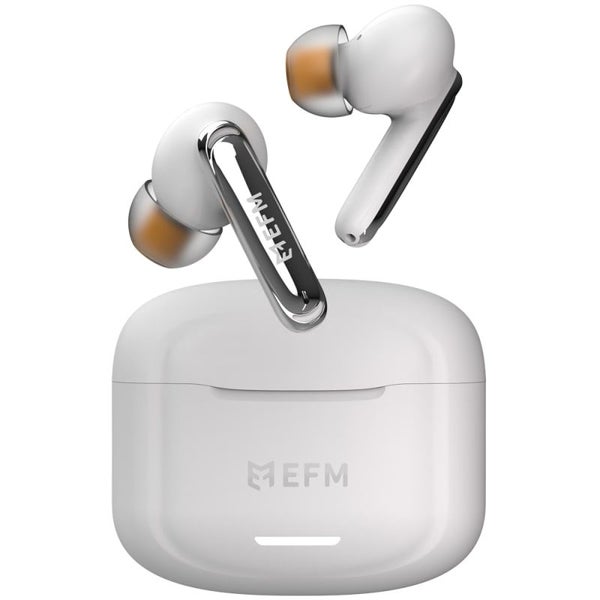 EFM New Orleans TWS Earbuds with Active Noise Cancelling - White Carousel 1