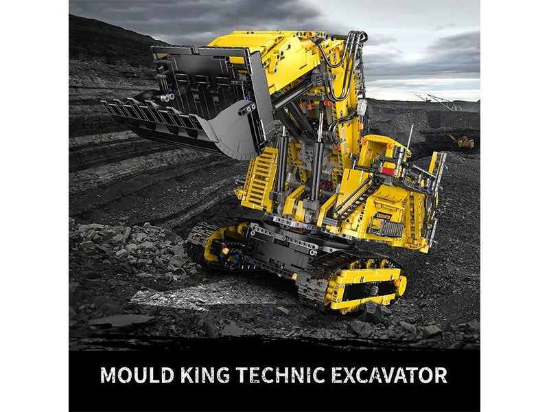 Mould King Large Excavator Building Kit, App Controlled Diggers Construction Set Carousel 2