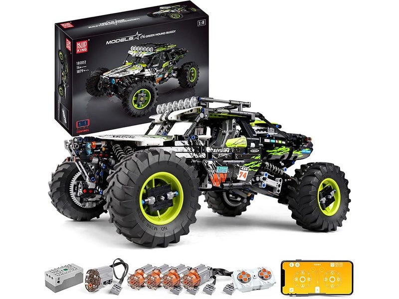 RC Climbing Car Building Kits for Boys, 1879 Pieces MOC Building Blocks Carousel 1