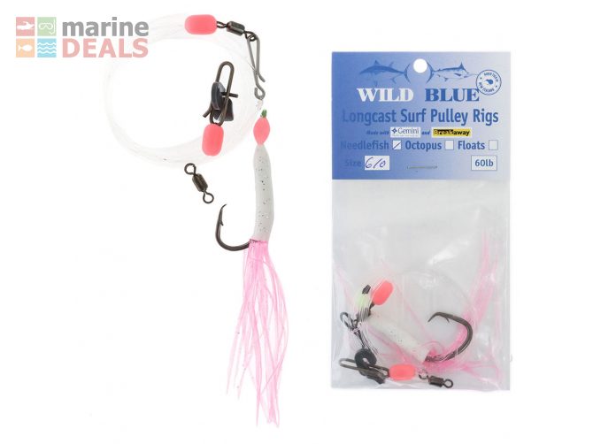 Wild Blue Tackle Long Cast Surf Pulley Rig Needle… Carousel 1