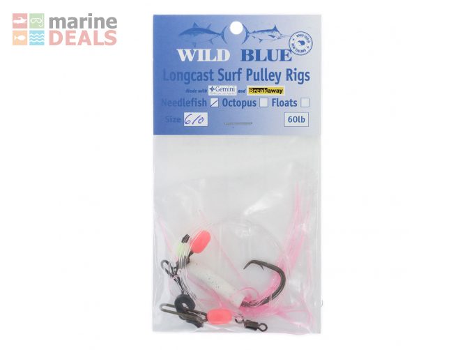 Wild Blue Tackle Long Cast Surf Pulley Rig Needle… Carousel 2