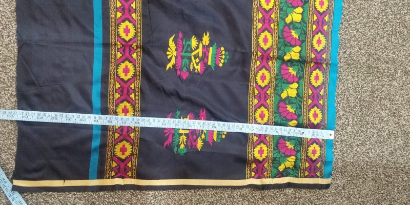 Pure silk borders with weaving (for reusable projects) Carousel 12