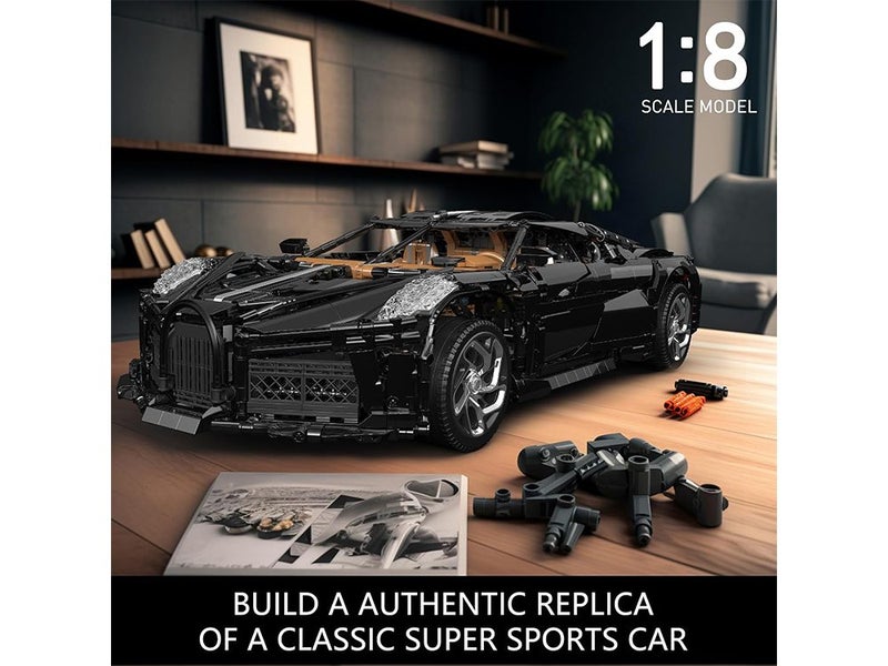 Remote/APP Control 4688 Pieces Super Car Model Block Sets, Collectible Set Carousel 2