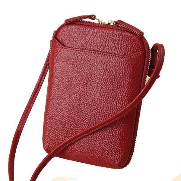 Genuine Leather Mini Crossbody Bag Carousel 8