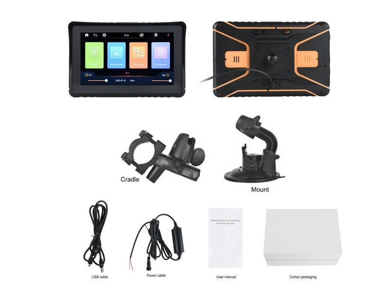 Wireless Carplay Android Auto GPS Navigation Screen Carousel 10