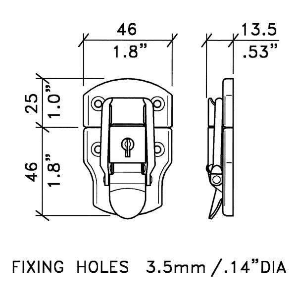 Penn Elcom - L0953N - Lockable Draw Latch Carousel 2
