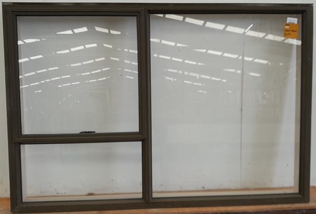 Brown Aluminium Awning Window H1200 x W1800 DR12713 Carousel 1