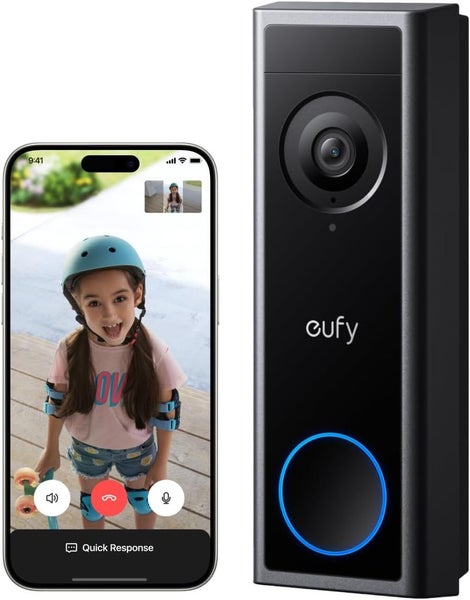 Eufy C31 2K Wireless Dual-Power Doorbell Camera with Extra Battery Pack Carousel 2