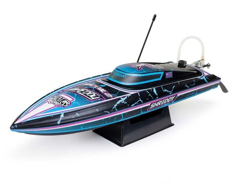 Pro Boat PRB08053T1 Recoil 2 18" Self-Righting Brushless Deep-V RTR Shreddy Carousel 1