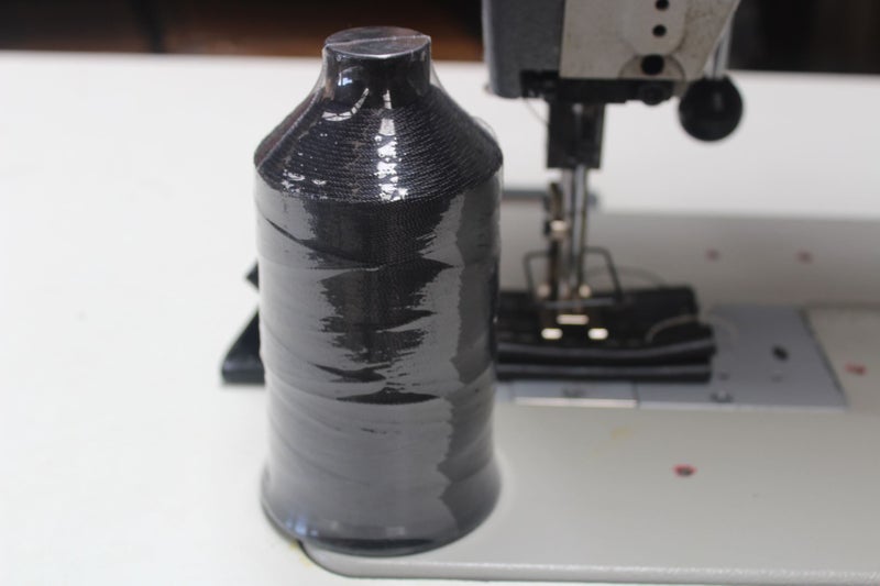 EXTRA HEAVY WEIGHT OUTDOOR CANVAS UV SEWING THREAD BLACK M13 TKT 207 Carousel 2