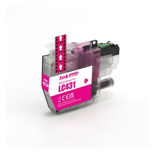 Brother COMP LC431 Ink Cartridge MAGENTA for DCPJ1050DW MFCJ1010DW etc. PTN NEW Carousel 1