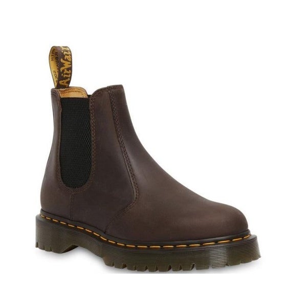 Dr Martens Bex 2976 Chelsea Boot Crazy Horse Dark Brown Carousel 1