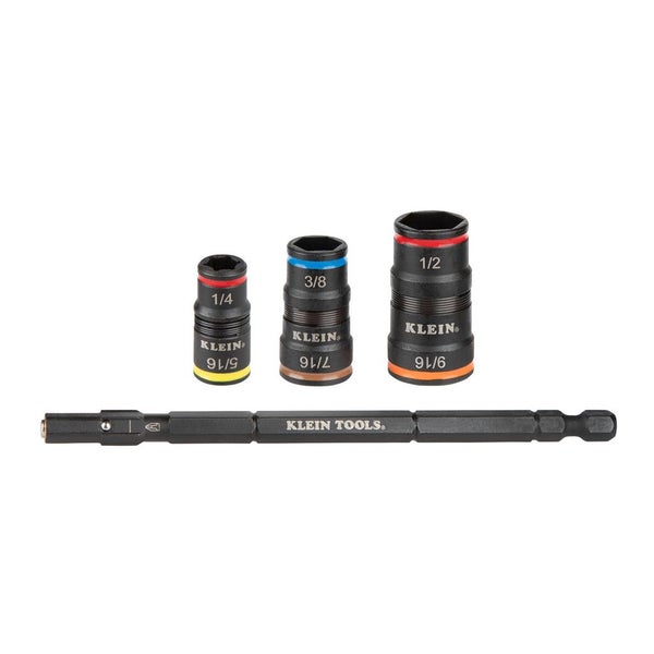 Klein Tools 7 in 1 Impact Flip Socket Set SAE Carousel 1