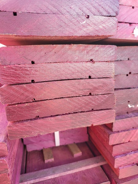 PURPLEHEART DECKING FSC® - WATERSHED 140 x 21mm - PREMIUM - Buy Now ( per m )64254129539713112