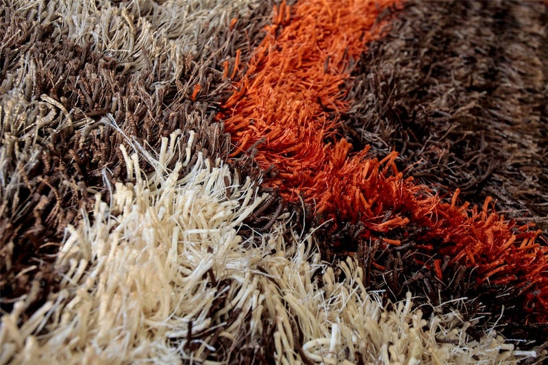$1 reserve auction - Colo Orange Rug 2.3 x 1.6m Carousel 4