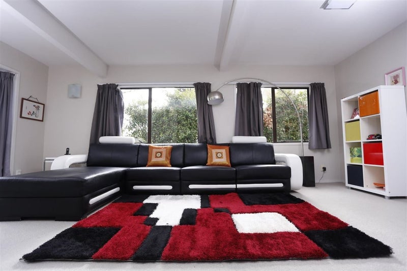 $1 reserve auction - Modern Cream Rug 2.3 x 1.6m Carousel 2