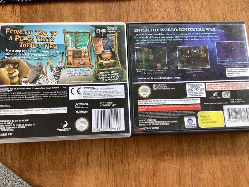 Two Nintendo DS Games Carousel 2