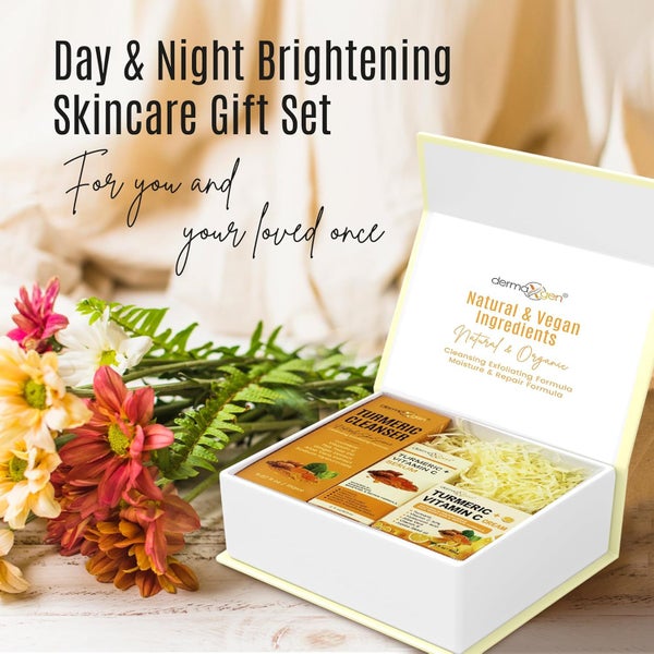Turmeric Complete Facial Care Kit - Organic Glowing Skin Anti-Aging, rejunate62864739748865112