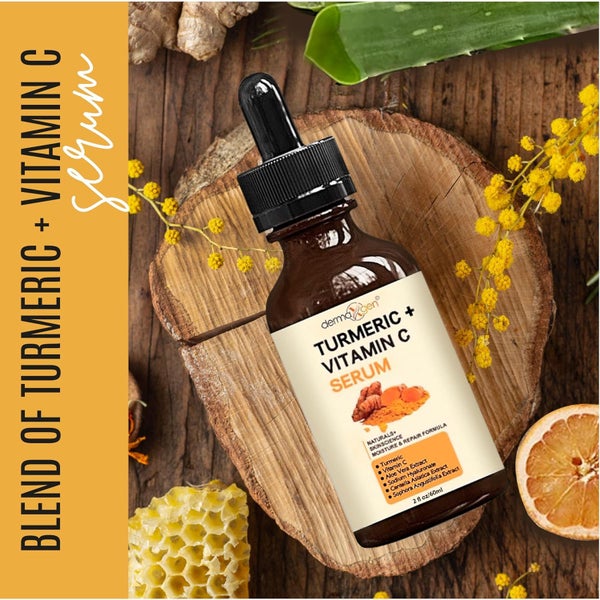 Turmeric Complete Facial Care Kit - Organic Glowing Skin Anti-Aging, rejunate62864739748865114