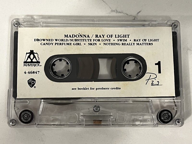 Madonna Ray of Light Cassette Tape Carousel 3